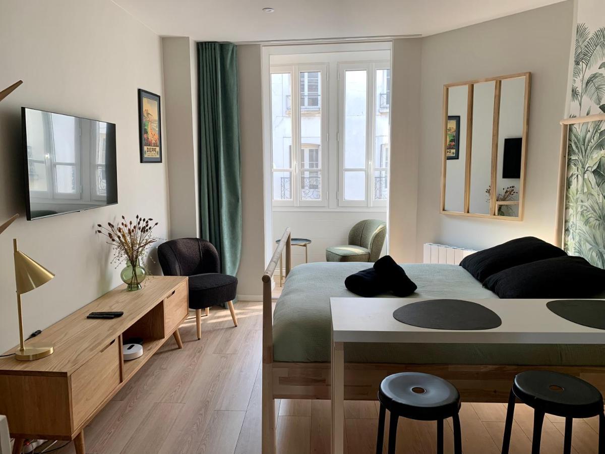 Chez Marcel Menage Et Linge Inclus Apartment Dieppe Exterior photo